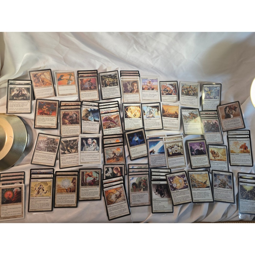 MTG Magic The Gathering White Instant Card Lot Multiples Kamigawa Mirrodin Spell